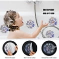 thumbnail image 3 of Pegatinas antideslizantes para bañera, 16 unidades de adoquines grandes, adhesivos antideslizantes para ducha y bañera., 3 of 5