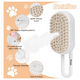 thumbnail image 4 of Cepillo De Vapor  Bloosom Para Gato/perro Mascota In 1 Depilación Blanco, 4 of 4