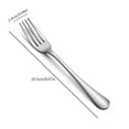 thumbnail image 2 of Juego de tenedores de postre de acero inoxidable con dientes de arco, 2/3/5/6 uds., 2 of 9