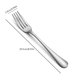 thumbnail image 5 of 2/3/5/6 uds cena/tenedores de ensalada dientes de arco cubiertos de acero inoxidable tenedores vajilla Wdftyju Libre de BPA, 5 of 5