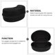 thumbnail image 3 of 1pc Portable Sunglasses Storage Bag Goggles Storage Pouch Glasses Holder, 3 of 4