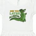 thumbnail image 4 of Inktastic See You Later Alligator with Black Sunglasses Girls Toddler Dress, 4 of 5