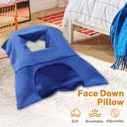 LEFEKE Face Down Pillow - Adjustable Stomach Sleeping Pillow for Recovery After Eye Surgery BBL, Prone Pillow, Removable Washable Cover, Home Massage Office Workplace Nap Pillows