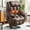 Brown, variant on TEKAMON Large Power Lift Recliner Chair for Elderly with Heat and Massage Leather Electric Recliners Chair For Living Room with Cup Holders, Remote Control (Ochre)