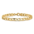 thumbnail image 3 of 14k Yellow Gold Solid 6.50mm Fancy Link Chain, 3 of 3