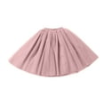 thumbnail image 5 of YMNXA Women's Skirt High Waisted Mesh Solid Color Fashion Comfortable Tutu Skirt For Daily Wear Sky Blue One Size, 5 of 5