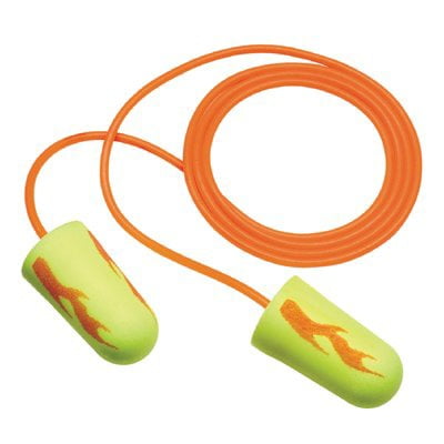3M Personal Safety Division E-A-Rsoft Yellow Neon Blasts Foam Earplugs - 312-...