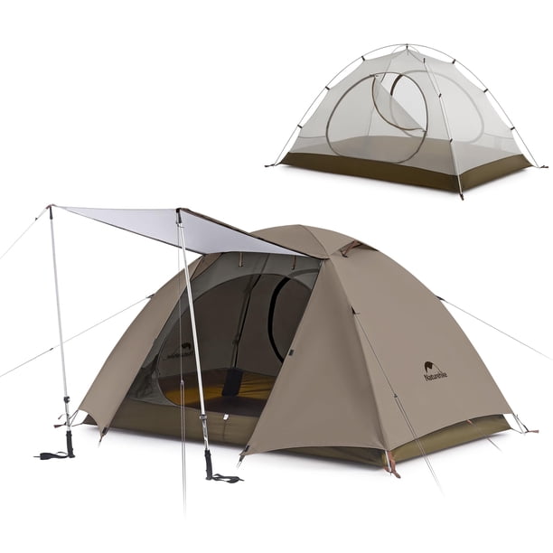 Tent Naturehike Cloud River, mochila impermeable para 2/3 personas