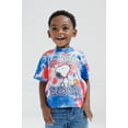 thumbnail image 3 of PEANUTS Snoopy July 4th T-Shirt Tie Dye Toddler to Big Kid, 3 of 4