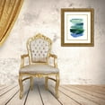 thumbnail image 3 of Popp, Grace 26x32 Gold Ornate Wood Framed with Double Matting Museum Art Print Titled - Swatches of Sea II, 3 of 4