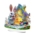 thumbnail image 1 of Adorno de mesa de Pascua Macarena Figura de conejo 2D, 1 of 8