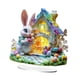 thumbnail image 1 of Adorno de mesa con escena de conejo de Pascua BLESIY resistente al agua acrílico plano 2D 7,4 x 7,8 pulgadas Estilo B, 1 of 8