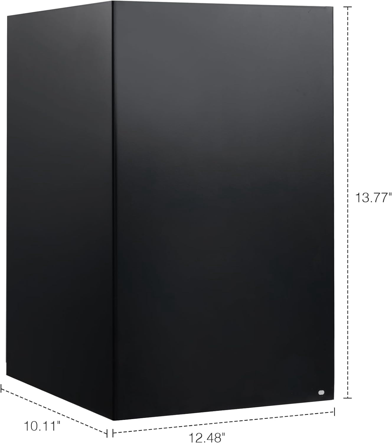 Joeaonz Black Chimney Cover for Wall Mount Range Hood USCX08T75
