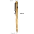 thumbnail image 1 of Bolígrafo de Bolsillo, Clip de Acero de Acero Pen de Escritura de 0.5 mm para Trabajar, 1 of 7