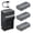 1 Charger + 3 Batteries, variant on Kastar AC & USB-C Battery Charger, Compatible with SB-L160 SB-L110A, Samsung SC-L SC-W VM-A VM-B VP-L VP-W Series, Mamiya Leaf Aptus AFi, Wisycom MPR Series, NEC Thermal, TOA TS Systems