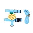 thumbnail image 3 of YZWEI Rope Leashes for Dogs, Dog Traction Rope Cat Traction Rope Cartoon Doll I-shaped Cat Chest and Back Walking Cat Rope, M, Green - M, 3 of 7