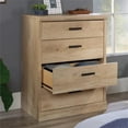 thumbnail image 6 of Pemberly Row Modern Engineered Wood 4 Drawer Chest in Prime Oak Finish, 6 of 13