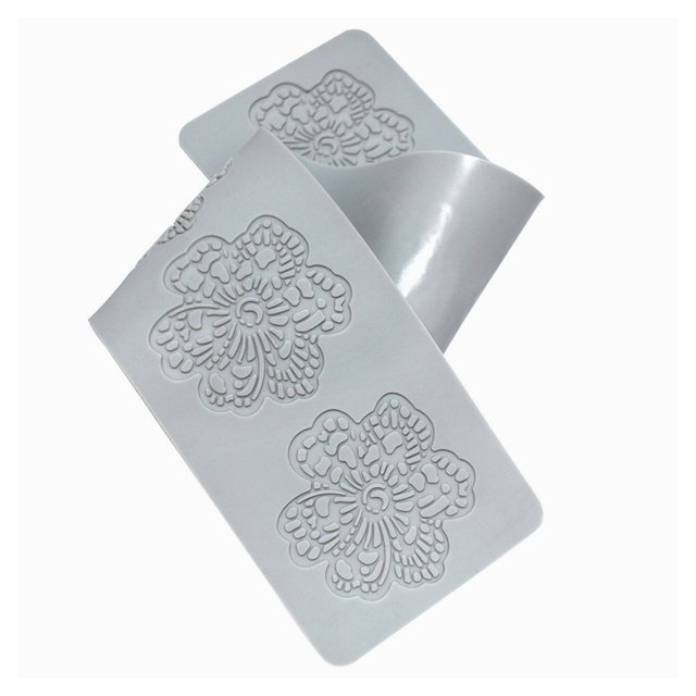 Molde gomoso Molde de silicona 3D molde de pastel de hoja de rama de coral, molde de chocolate, molde de arcilla polimérica antiadherente