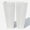 White, variant on QinaQin Tall Outdoor Flower Pots, Large Decorative Flower Pots with Drainage Holes, Two-Piece Set, Suitable for Front Porch, Patio, Backyard and Garden