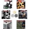 thumbnail image 3 of Snowflake Multi-herramienta 18 en 1 Herramienta portátil de Acero Inoxidable, Destornillador para Acampar al Aire Libre Herramienta para abrir Botellas (3 Piezas de Negro, Gris, Oro),11 Feliz Sencillez, 3 of 5