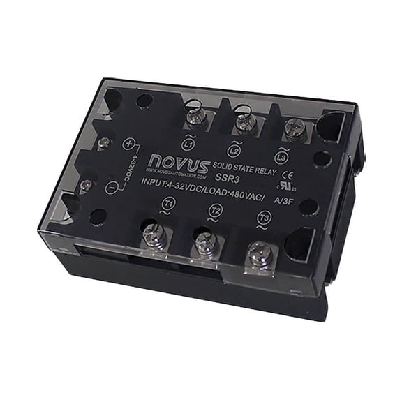 NOVUS 8824811080 SSR3-4880 80A / 480 Vac / 3P (three phase SSR) SOLID STATE RELAY