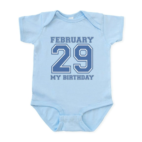 CafePress - Varsity 29 Birthday Infant Bodysuit - Baby Light Bodysuit, Size Newborn - 24 Months