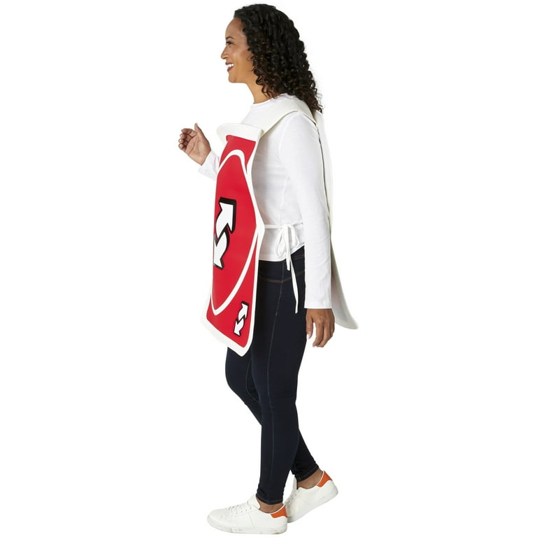 Mattel Games Uno Reverse Adult Unisex Costume 