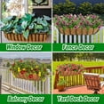 thumbnail image 3 of Remiawy Coco Liners for Planters 30 Inch, 2 Packs Natural Coconut Fiber Coir Flower Basket Window Box Liners, Trough Planter Inser, 3 of 6