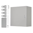 thumbnail image 1 of GloryStar Stainless Steel Electrical Enclosure Box, NEMA 4X, IP67 Rated Waterproof & Dustproof, Lockable Design with Mounting Plate and Keys, Suitable for Indoor and Outdoor Use, 1 of 8