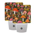 thumbnail image 6 of Yayeee LED Plug in Night Light for The Home with Auto Dusk to Dawn Light Sensors, 2 Pack, Vibrant Mushroom, 6 of 6