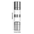 thumbnail image 4 of Binwennn Manual Stainless Steel Pepper Grinder Mini Head Kitchen Mill For Pepper And Large Mixer Whip N Ice Cake Frosting Mixer Mate Hand Dough Mixer Heavy Duty Hand Mixer Vintage Universal Food, 4 of 8