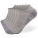 thumbnail image 1 of Calcetines Paquete de 6 calcetines para correr para hombres y mujeres calcetines tobilleros atléticos transpirables acolchados calcetines de corte bajo para deportes al aire libre senderismo y correr, 1 of 7