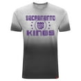 thumbnail image 2 of Unisex Sportiqe Black Sacramento Kings Bingham Sun-Fade T-Shirt, 2 of 3