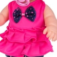 thumbnail image 3 of 12 Inch Baby Doll for Girls - Soft Vinyl Play Doll with Polka Dot Outfit & Pacifier, Ideal for Pretend Play & Gifting, 3 of 7