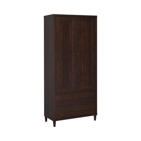 Coaster Transitional Wood 2-Door Accent Storage Cabinet in Tobacco