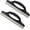 2pcs, variant on Squeegee Car Dryer Car Water Scraper Tool, 12 Inch Silicone Wiper Board Car Windshield Squeegee with Handle, Shower Squeegee Wiper Blade for Auto Windows Glasses Doors Mirrors Tile Walls