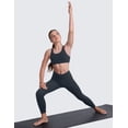 thumbnail image 4 of CRZ YOGA Girls Butterluxe Cross Back Sports Bra Yoga Athletic Casual Tops Scoop Neck Padded Crop Kids Teen, 4 of 7