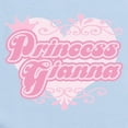 thumbnail image 2 of CafePress - Princess Gianna Infant Bodysuit - Baby Light Bodysuit, Size Newborn - 24 Months, 2 of 4