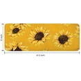 thumbnail image 7 of Yellow Sunflower Pattern Kitchen Rug Mat,Kitchen Runner Rugs Non Skid Washable,Decorative Kitchen Floor Mats for Kitchen,Sink,Laundry,17"x47.2", 7 of 7