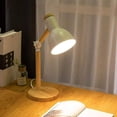 thumbnail image 4 of Lámpara de cabecera flexible, lámpara de lectura blanca E27, lámpara de escritorio LED con interruptor, lámpara de mesa de metal decorativa, regalo de iluminación interior retro industrial, 4 of 5