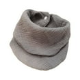 thumbnail image 1 of Serviette triangle en Fil de Coton Uni à Double Usage 4 Couches de Fil de Coton Doux, 1 of 5