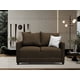 thumbnail image 3 of Sala Modular 3-2 El Bazar Store Atlanta Lino nacional Chocolate Sofá Love seat, 3 of 6