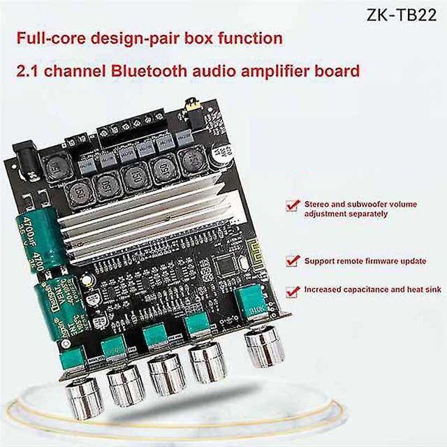 Placa amplificadora de Subwoofer tb22 Tpa3116d2 Tooth 2,1 Hifi High Amp 2x50w + 100w Amplificado
