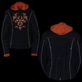 thumbnail image 5 of NexGen SH1939 Women's 'Reflective Tribal' Orange and Black 3/4 Textile Vented Jacket 5X-Large, 5 of 10