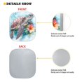 thumbnail image 3 of Bulopur Turtle Floral Car Sun Shade Windshield Prevent UV Rays Sun Protector for Car Windshield Easy to Store Front Window Sunshade Sun Visor Protector for Most Vans SUVs Trucks, 3 of 6