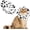 Milk, variant on Miaocao Soft Adjustable Cat Cone Collar, Comfortable Cat Recovery Collar