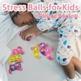 thumbnail image 7 of Kawaii Axolotl Slow Rebound Squishy Toys, Soft TPR Stress Relief Sensory Balls for Kids, Cute Salamander Fidget Toys for Birthday Easter Gifts (Pink), 7 of 7