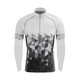thumbnail image 3 of Conjunto de maillot de ciclismo para hombre, manga larga, pantalones con almohadilla de gel 19D, ropa de ciclismo de montaña para otoño, 3 of 4