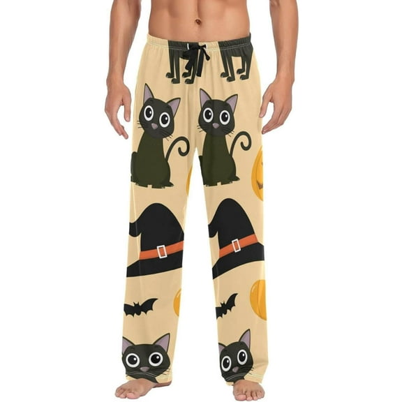 GZHJMY Halloween Pajama Pants For Men, Men's Separate Bottoms, Lounge Pants with Pockets, Christmas New Year Birthday Gifts, XX-Large, Christmas New Year Birthday Gifts, XX-Large