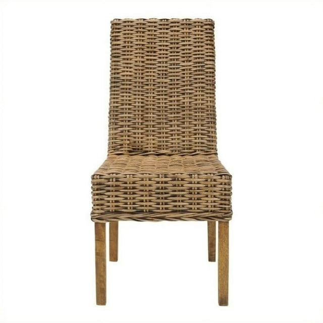 Hawthorne Collection Chaise de Salle à Manger en Mangue Marron (Ensemble de 2)